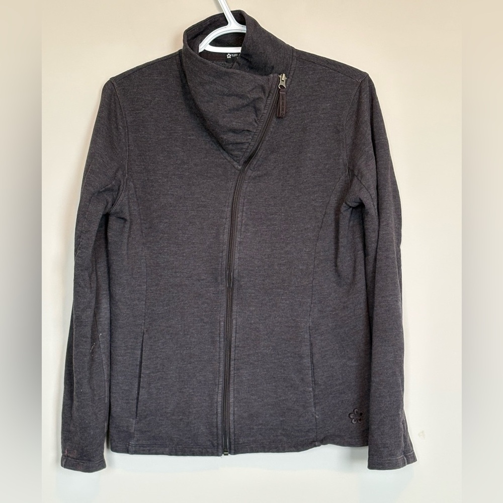 Tuff Athletics black jersey sweater. Ladies size M. - Picture 1 of 8